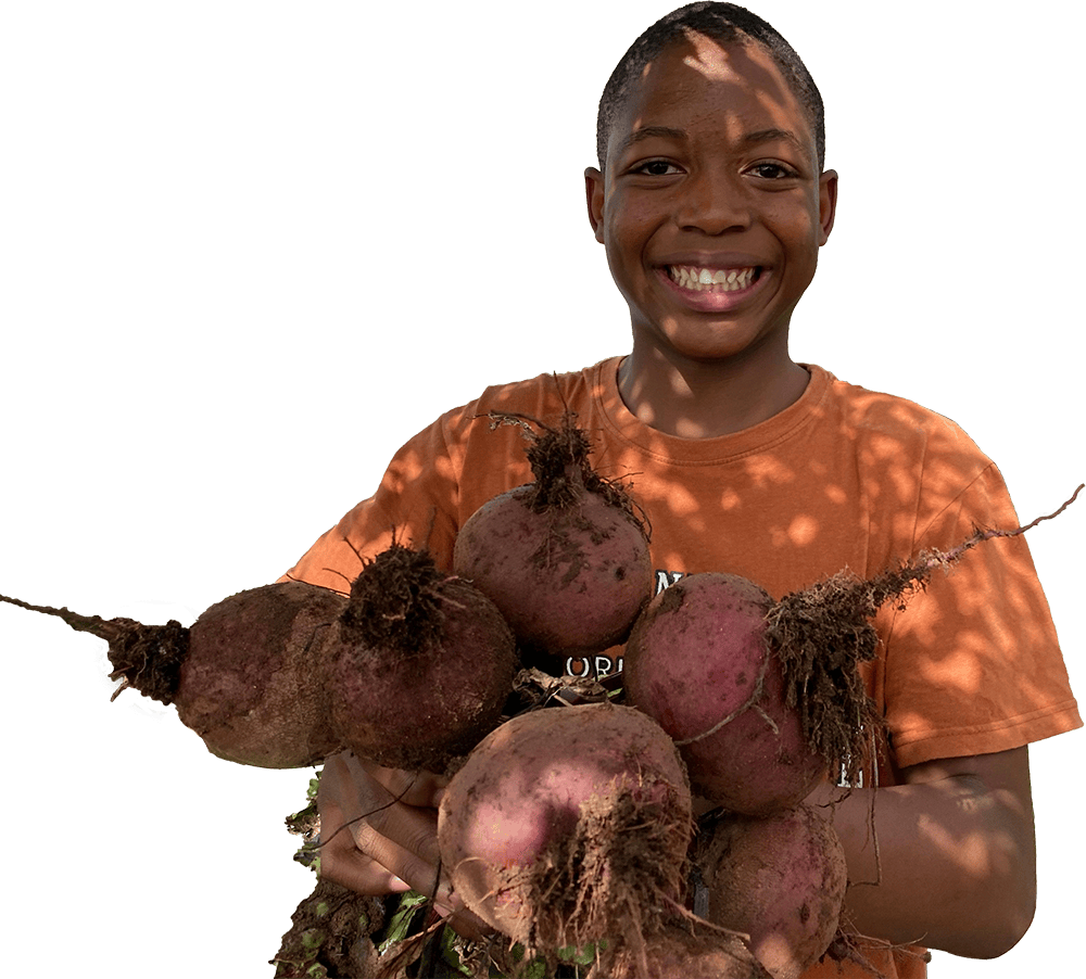 A young farmer making a difference